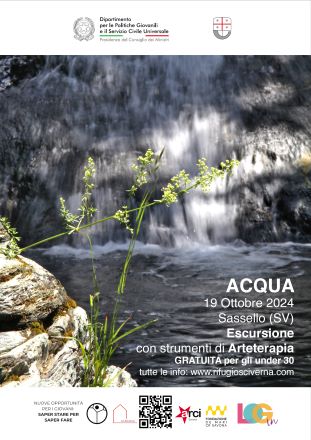 ACQUA. Escursione in natura con strumenti di arteterapia